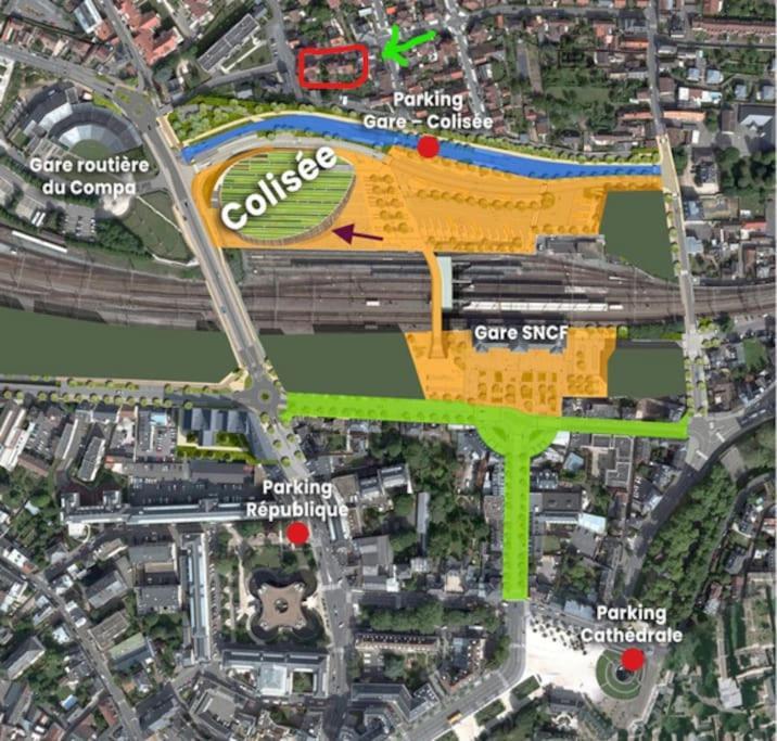 Studio 2 Chartres Gare Et Colisee A 100 M Екстериор снимка